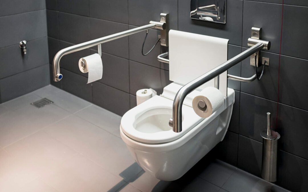 Downstairs disabled bathroom