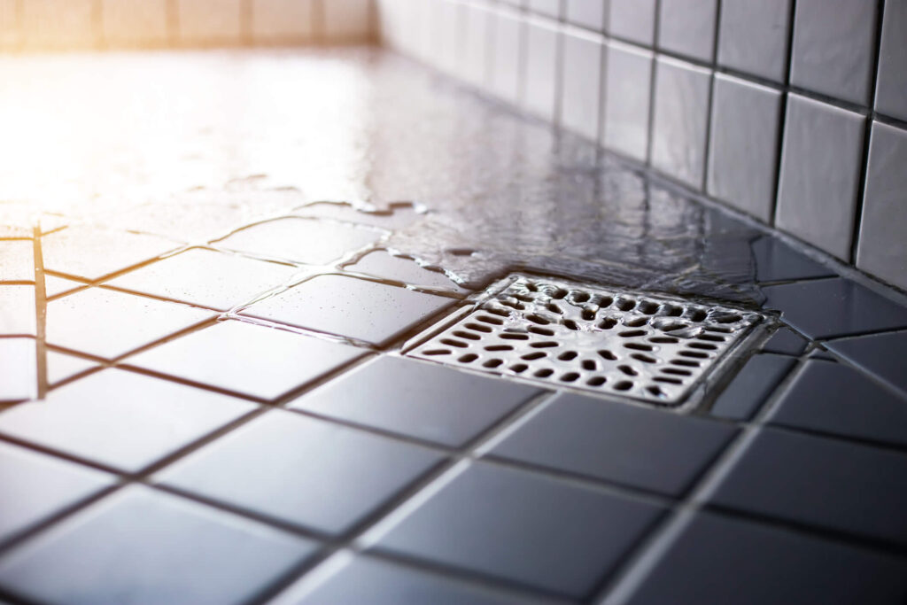 Tiles for bathroom floor
