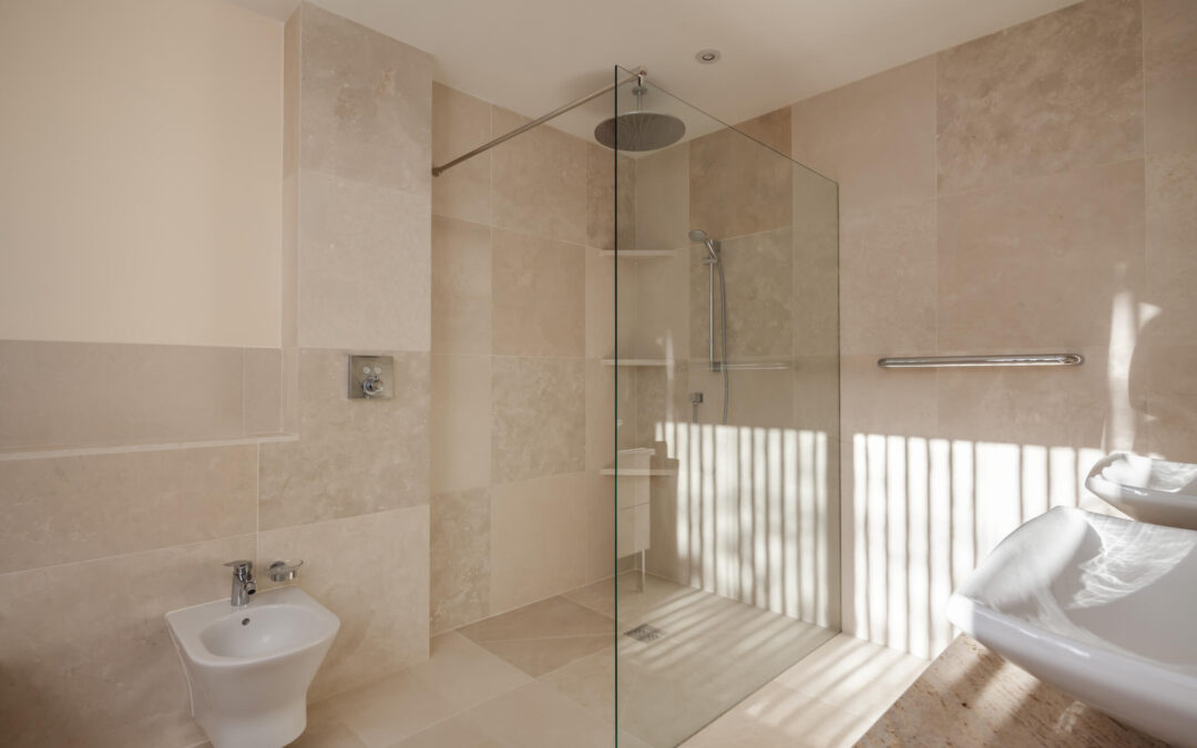 walk in shower