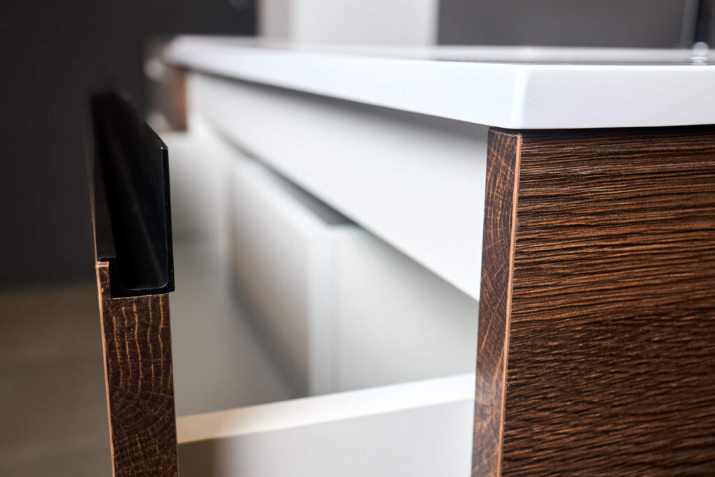 ergonomic sink drawer