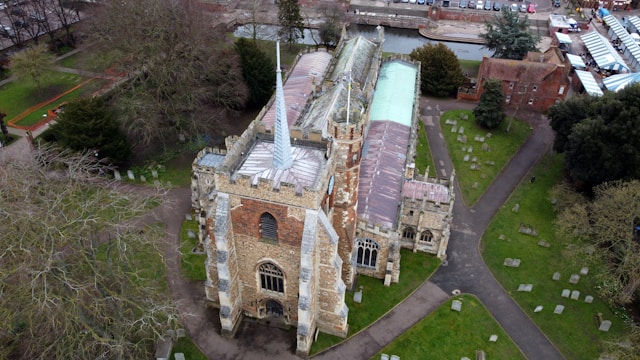 A church in Hitchin